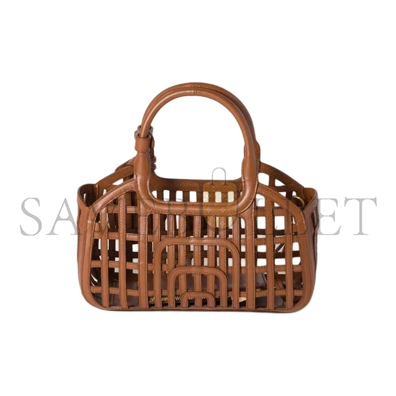 MIU MIU CALFSKIN SHOULDER BAG 5BA294 (24*12.5*9cm)